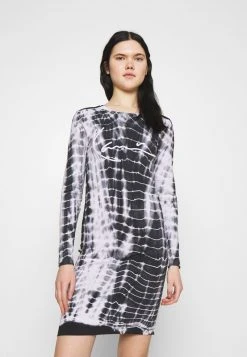 Auslauf 🤩 Karl Kani Jerseykleid - White, Damen 💯