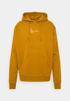 Bestes Angebot 🛒 Karl Kani ESSENTIAL HOODIE UNISEX - Kapuzenpullover - Cognac ✨