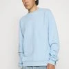 Bestes Angebot ❤️ Karl Kani UNISEX SMALL SIGNATURE CREW - Sweatshirt - Light Blue ⌛ -Karl Kani Verkäufe 02fd331cdc5444a1a97bde26d8e9f19e