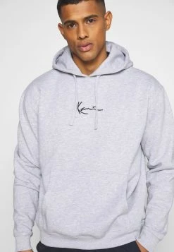 Besorgen 🛒 Karl Kani SMALL SIGNATURE HOODY UNISEX - Sweatshirt - Ash Grey ✔️ -Karl Kani Verkäufe 033cd40472454ad08c920aef75dc000b