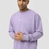 Bester Verkauf 😀 Karl Kani Sweatshirt - Light Purple, Herren ❤️