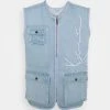 Auslauf 🤩 Karl Kani SIGNATURE UTILITY VEST - Weste - Light Blue, Herren 👍 -Karl Kani Verkäufe 06d87e929d1444f98ea2888093b1d557