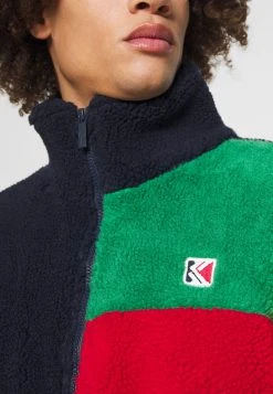 Am billigsten 😉 Karl Kani SIGNATURE BLOCK TEDDY JACKET UNISEX - Fleecejacke - Navy ✨ -Karl Kani Verkäufe 072df50b95184008b1b3ca1136410c87