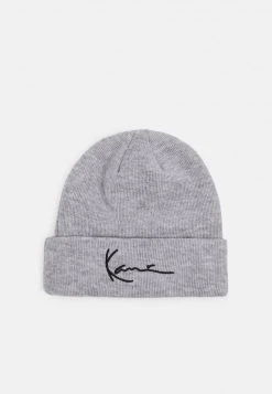 Besorgen 🧨 Karl Kani SIGNATURE BEANIE UNISEX - Mütze - Grey 🛒