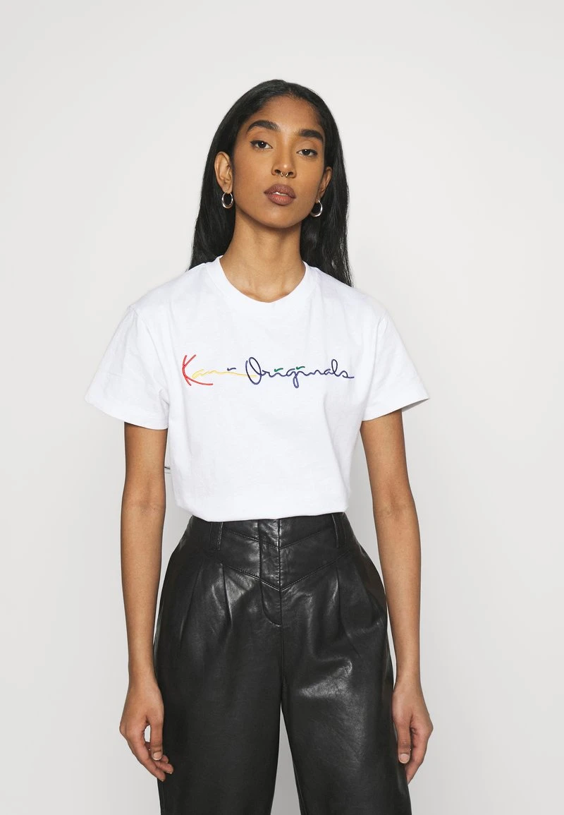 Großhandel ✔️ Karl Kani T-Shirt Print - White, Damen ❤️ 3 Großhandel ✔️ Karl Kani T-Shirt Print - White, Damen ❤️