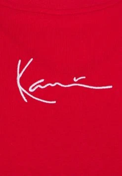 Coupon 🤩 Karl Kani SMALL SIGNATURE TEE UNISEX - T-Shirt Basic - Red ✨ -Karl Kani Verkäufe 0bdabe65d7e047108894b9818b0f253c