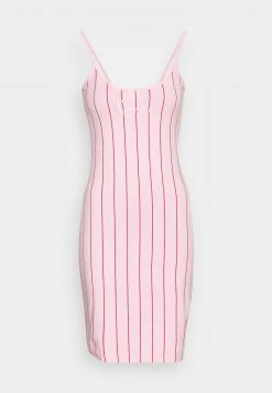Billig 😉 Karl Kani SMALL SIGNATURE PINSTRIPE DRESS - Jerseykleid - Rose, Damen 👏 -Karl Kani Verkäufe 0c543755694e4441a564ff85334eb9a3