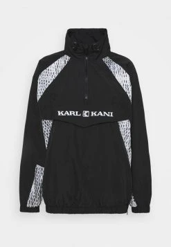 Bester Verkauf 👍 Karl Kani RETRO BLOCK - Windbreaker - Black, Damen 💯 -Karl Kani Verkäufe 0f016357cf6d4b27aa11efc7393158d7