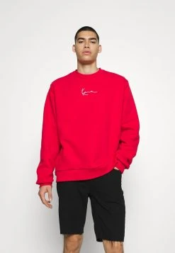 Beste Bewertungen von 🤩 Karl Kani UNISEX SMALL SIGNATURE CREW - Sweatjacke - Red 😀