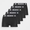 Coupon ✨ Karl Kani RETRO TAPE BOXER BRIEF 5 PACK - Panties - Black, Herren 🔥