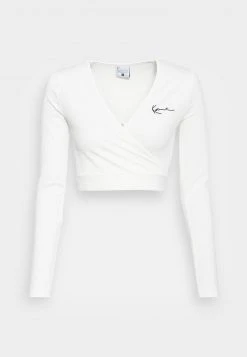 Budget ⌛ Karl Kani Strickjacke - White, Damen ❤️ -Karl Kani Verkäufe 12b67a2d03174a27ad2afb66f9f86ff2