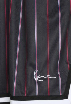 Brandneu 👏 Karl Kani SMALL SIGNATURE PINSTRIPE - Shorts - Black, Herren 🌟 -Karl Kani Verkäufe 12c090dabc234692abffcb83c69e1aa0