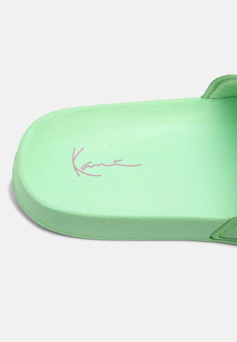 Brandneu 👍 Karl Kani SIGNATURE POOL SLIDE - Pantolette Flach - Green, Damen 🔥 8 Brandneu 👍 Karl Kani SIGNATURE POOL SLIDE - Pantolette Flach - Green, Damen 🔥 – Bild 6