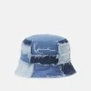 Budget ⌛ Karl Kani SIGNATURE BLOCK BUCKET HAT UNISEX - Hut - Blue 😀