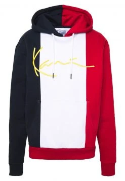 Auslauf 😍 Karl Kani UNISEX SIGNATURE BLOCK HOODIE - Kapuzenpullover - Red ⭐ -Karl Kani Verkäufe 16b421117bda4ef29f7ece78012695ad