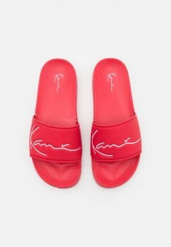 Bestes Angebot ⭐ Karl Kani SIGNATURE POOL SLIDES - Pantolette Flach - Red, Herren 🤩 -Karl Kani Verkäufe 197bd053b3144b59a87511fb3a50e454