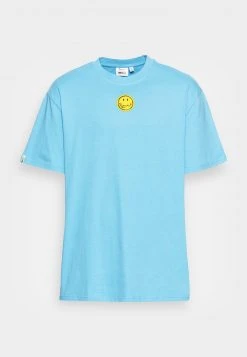 Auslauf 🔥 KARL KANI X SMILEY® SMALL SIGNATURE TEE UNISEX - T-Shirt Basic - Blue ✨ -Karl Kani Verkäufe 1a7d3529124e406ea23e846a715a8541