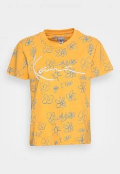 Bestes Angebot 🎁 Karl Kani SIGNATURE FLOWER TEE LIGHT - T-Shirt Print - Light Orange, Damen ✨ -Karl Kani Verkäufe 1b7bf442774f42faa11ddbc9ee1bea67