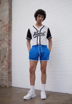 Schlussverkauf 😀 Karl Kani SMALL SIGNATURE TRACKSHORTS - Shorts - Blue, Herren 🥰