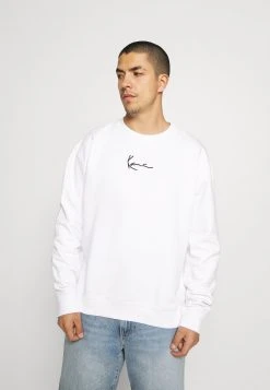 Blitzangebot 🛒 Karl Kani SMALL SIGNATURE CREW - Sweatshirt - White, Herren 🤩
