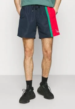 Auslauf 😉 Karl Kani SIGNATURE BLOCK - Shorts - Navy, Herren 🎁
