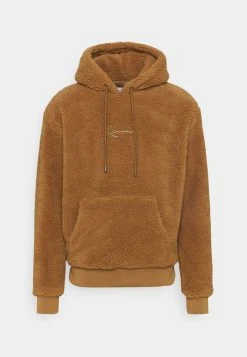 Rabatt 🧨 Karl Kani SMALL SIGNATURE HOODIE UNISEX - Kapuzenpullover - Sand 😍