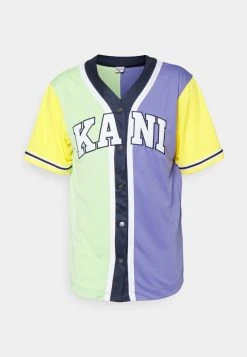 Auslauf 😍 Karl Kani SERIF BLOCK ⚾ BASEBALL UNISEX - T-Shirt Print - Mint ✨