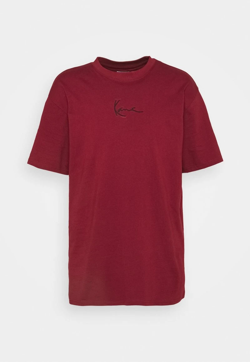 Billig 👍 Karl Kani SIGNATURE ESSENTIAL TEE UNISEX - T-Shirt Basic - Dark Red 🧨 6 Billig 👍 Karl Kani SIGNATURE ESSENTIAL TEE UNISEX - T-Shirt Basic - Dark Red 🧨 – Bild 4