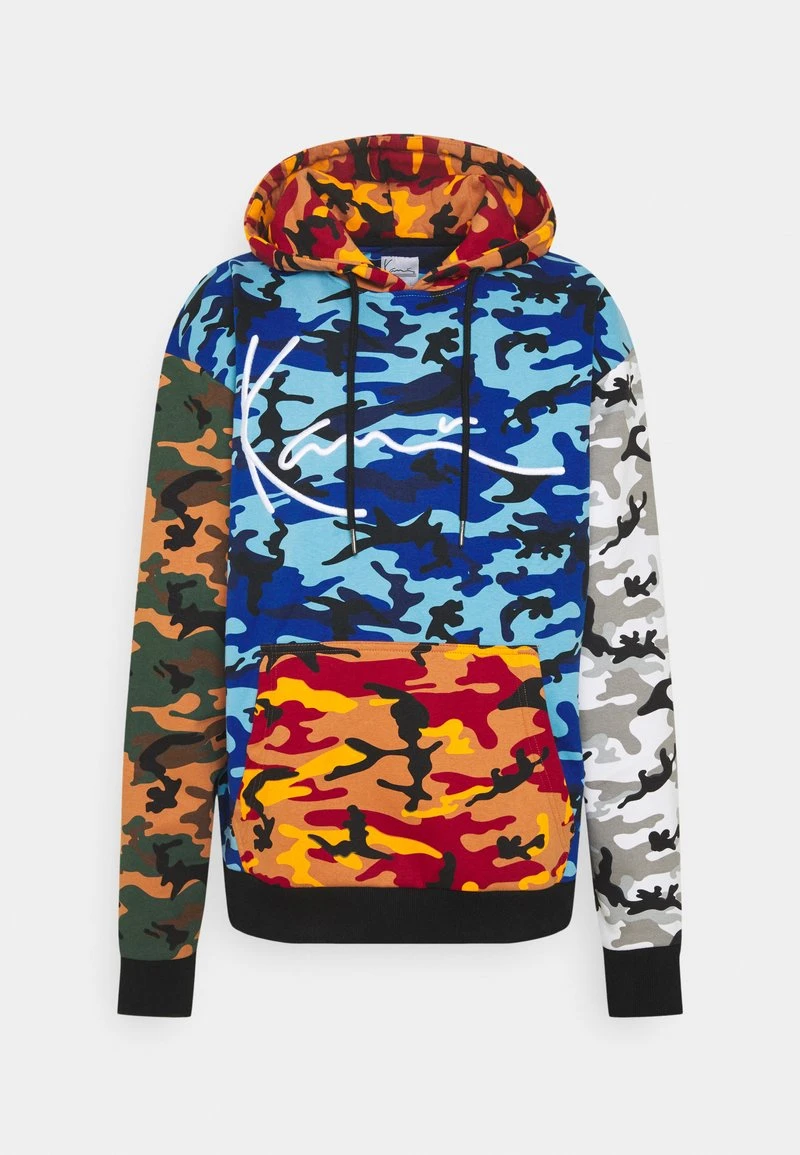 Neu 👍 Karl Kani SIGNATURE BLOCK CAMO HOODIE - Kapuzenpullover - Black, Herren 🛒 3 Neu 👍 Karl Kani SIGNATURE BLOCK CAMO HOODIE - Kapuzenpullover - Black, Herren 🛒