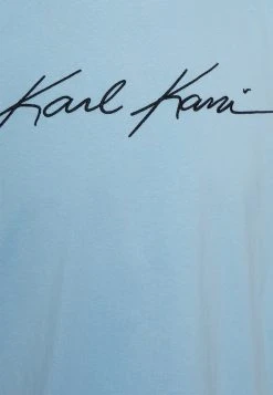 Rabatt 🎉 Karl Kani AUTOGRAPH TEE UNISEX - T-Shirt Basic - Light Blue 🔥 -Karl Kani Verkäufe 226e72f4cf91407794eb916d92a96921