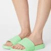 Brandneu 👍 Karl Kani SIGNATURE POOL SLIDE - Pantolette Flach - Green, Damen 🔥 -Karl Kani Verkäufe 228bf25dba514dca82f5b95fe4a92f08