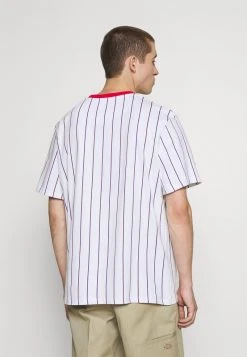 Schlussverkauf ✨ Karl Kani ORIGINALS PINSTRIPE TEE UNISEX - T-Shirt Print - White 😍 -Karl Kani Verkäufe 244d9274098547609d7004c1a56e93bb