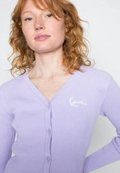 Auslauf ❤️ Karl Kani CHEST SIGNATURE BOLERO PURPLE - Strickjacke - Purple, Damen ✨ -Karl Kani Verkäufe 2671abfea0ea4ed8ada8bf4d2ddf338b