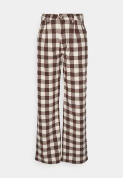Beste Bewertungen von 🔔 Karl Kani RETRO WIDE LEG CHECK PANTS - Stoffhose - Sand, Damen 💯 -Karl Kani Verkäufe 2685ee9a964249b1bbdb0ea04775eec8