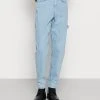 Besorgen ✨ Karl Kani RETRO TAPERED WORKWEAR - 🤩 Jeans Tapered Fit - Light Blue, Herren ⭐ -Karl Kani Verkäufe 26cc71d5847f492f885d2a56348fa7e1
