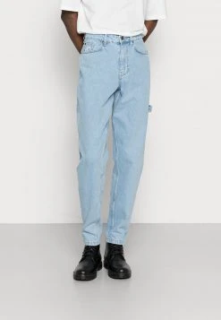 Besorgen ✨ Karl Kani RETRO TAPERED WORKWEAR - 🤩 Jeans Tapered Fit - Light Blue, Herren ⭐