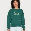 Budget ✨ Karl Kani SIGNATURE CREW - Sweatshirt - Green, Damen 🔥 -Karl Kani Verkäufe 270db9b1ebad4818b26873856ad08b2a