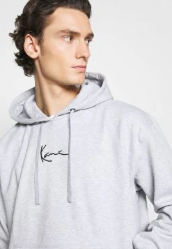 Rabatt ❤️ Karl Kani SMALL SIGNATURE HOODIE - Kapuzenpullover - Grey, Herren 🤩 -Karl Kani Verkäufe 27fb55c02cc04912ab9295795af0c049