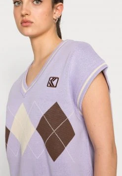 Billig ✨ Karl Kani VEST - Strickpullover - Purple, Damen ⌛ -Karl Kani Verkäufe 2a28a3d86d874fae8638e3f13368d357