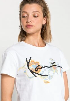 Rabatt 🔥 Karl Kani SIGNATURE FLOWER TEE - T-Shirt Print - White, Damen ⌛ -Karl Kani Verkäufe 2aedb035fd3f43e4a449eb43d7be90f8