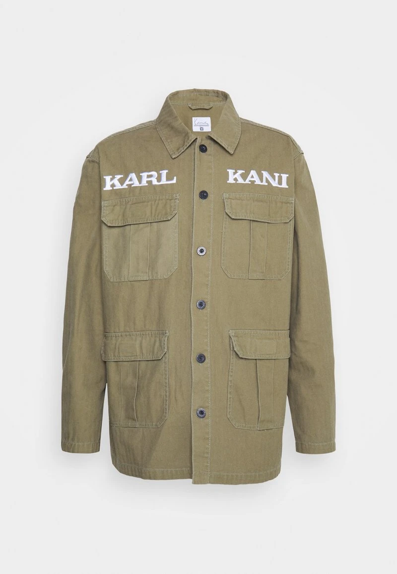 Großhandel 🧨 Karl Kani RETRO WASHED UTILITY JACKET - Leichte Jacke - Dark Green, Herren 🎉 7 Großhandel 🧨 Karl Kani RETRO WASHED UTILITY JACKET - Leichte Jacke - Dark Green, Herren 🎉 – Bild 5