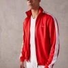Bester Verkauf 🌟 Karl Kani CHEST SIGNATURE TRACKJACKET - Trainingsjacke - Red, Herren ❤️