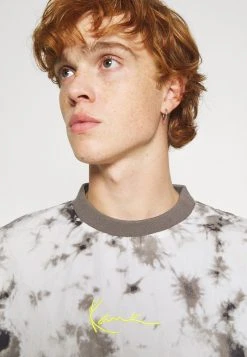 Schlussverkauf 💯 Karl Kani SMALL SIGNATURE CREW UNISEX - Sweatshirt - Grey 🌟 -Karl Kani Verkäufe 2c849a74145848e1b29df3a4b6f75d38