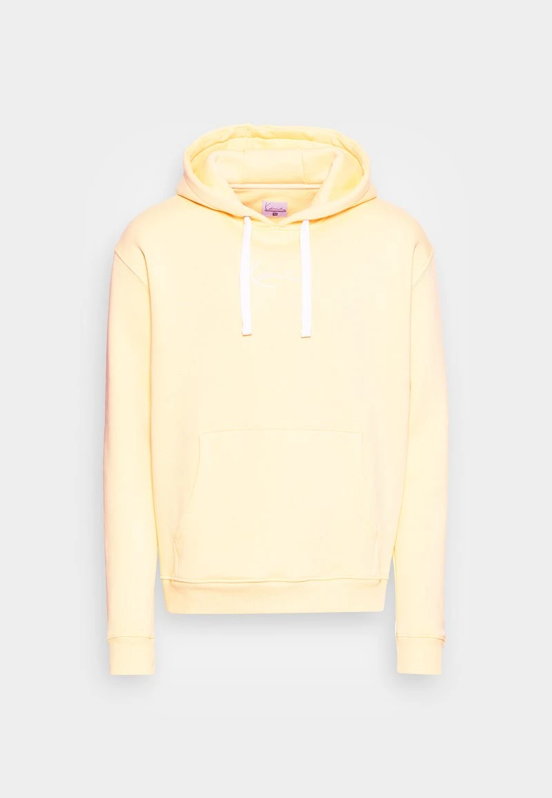 Auslauf 🔥 Karl Kani SMALL SIGNATURE ESSENTIAL HOODIE UNISEX - Kapuzenpullover - Light Yellow ❤️ 6 Auslauf 🔥 Karl Kani SMALL SIGNATURE ESSENTIAL HOODIE UNISEX - Kapuzenpullover - Light Yellow ❤️ – Bild 4