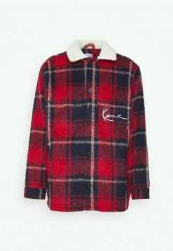 Besorgen 🧨 Karl Kani CHEST SIGNATURE SHIRT JACKET UNISEX - Übergangsjacke - Black ⌛ -Karl Kani Verkäufe 2f93641b28b74600a9f367f2b9c9975b