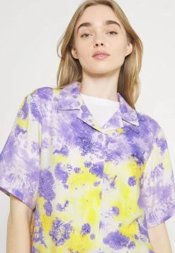 Schlussverkauf ⌛ Karl Kani SMALL SIGNATURE PAISLEY RESORT - Hemdbluse - Lilac, Damen 🧨 -Karl Kani Verkäufe 30901374508b45c4bde87c5afa43773f