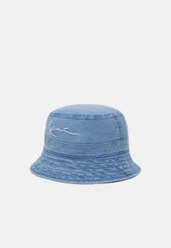 Bestpreis 🔔 Karl Kani SMALL SIGNATURE BUCKET HAT - Hut - Blue, Unisex 🔥