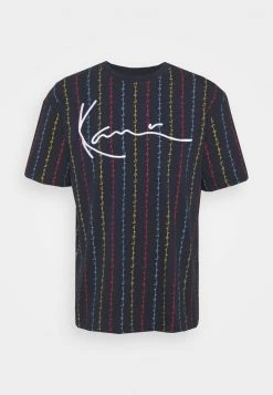 Am billigsten 🤩 Karl Kani UNISEX SIGNATURE LOGO PINSTRIPE TEE - T-Shirt Print - Navy 😉 -Karl Kani Verkäufe 34e649e61e15472ba74286b71abec081