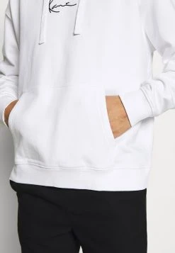 Besorgen 🥰 Karl Kani SIGNATURE HOODIE - Kapuzenpullover - White/black, Herren ✨ -Karl Kani Verkäufe 354add7c2ecf47f69a8692ae13fda9d6