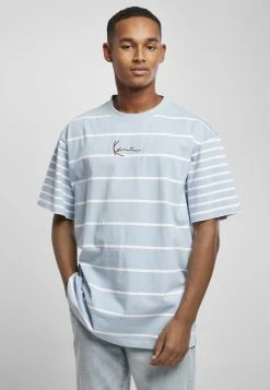 Budget 🤩 Karl Kani T-Shirt Print - Bluewhite, Herren 😉